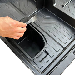 Plastic Rear Trunk Interior Storage Box For VW ID.4 2020+ - Evooor