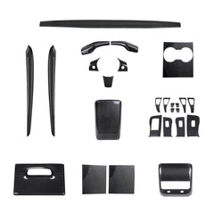 Premium Carbon Fiber Interior Trim Kit for Tesla Model 3 and Model Y - Upgrade Your Interior with High-Quality Wraps - Evooor