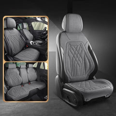 Linen Fabric With Alcantara Seat Cushion For VW ID.3 2021-2025
