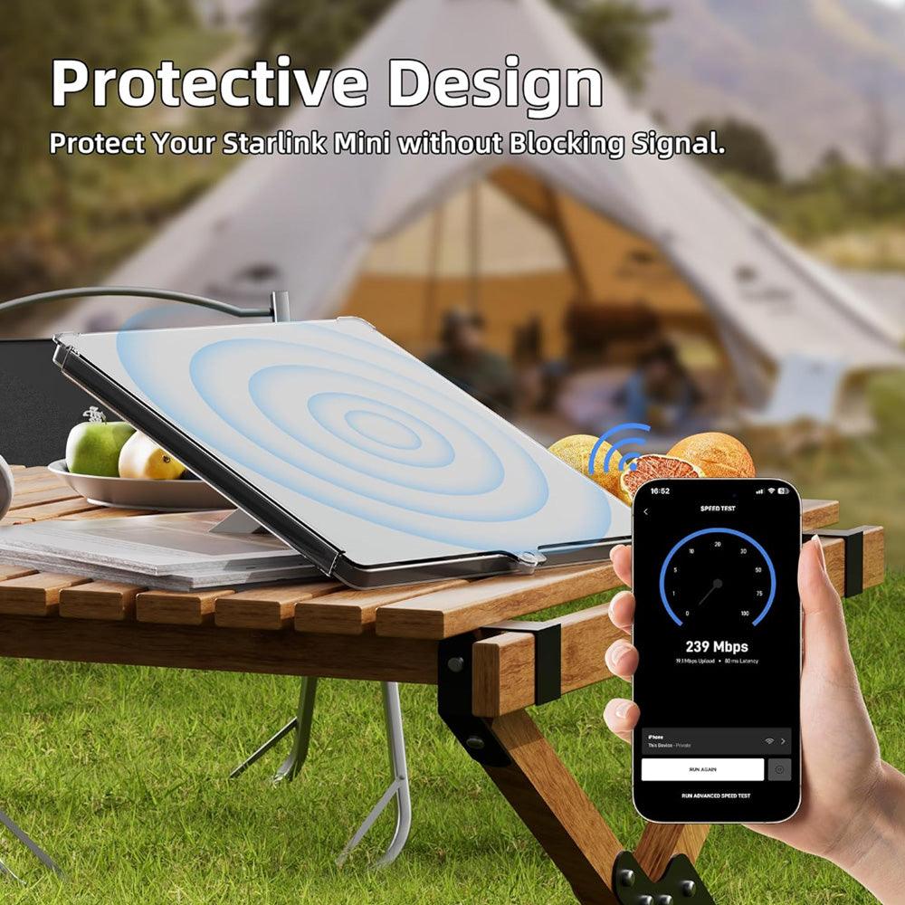 Heavy-Duty Protective Cover for Starlink Satellite Dish Case - Evooor
