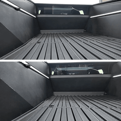 All Weather TPE Floor Mats Cargo Liners Set for Cybertruck - Evooor