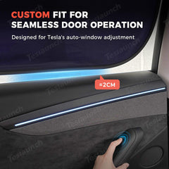 Static Cling Mesh Insulated Side Window Sunshade For Tesla Model Y - Evooor