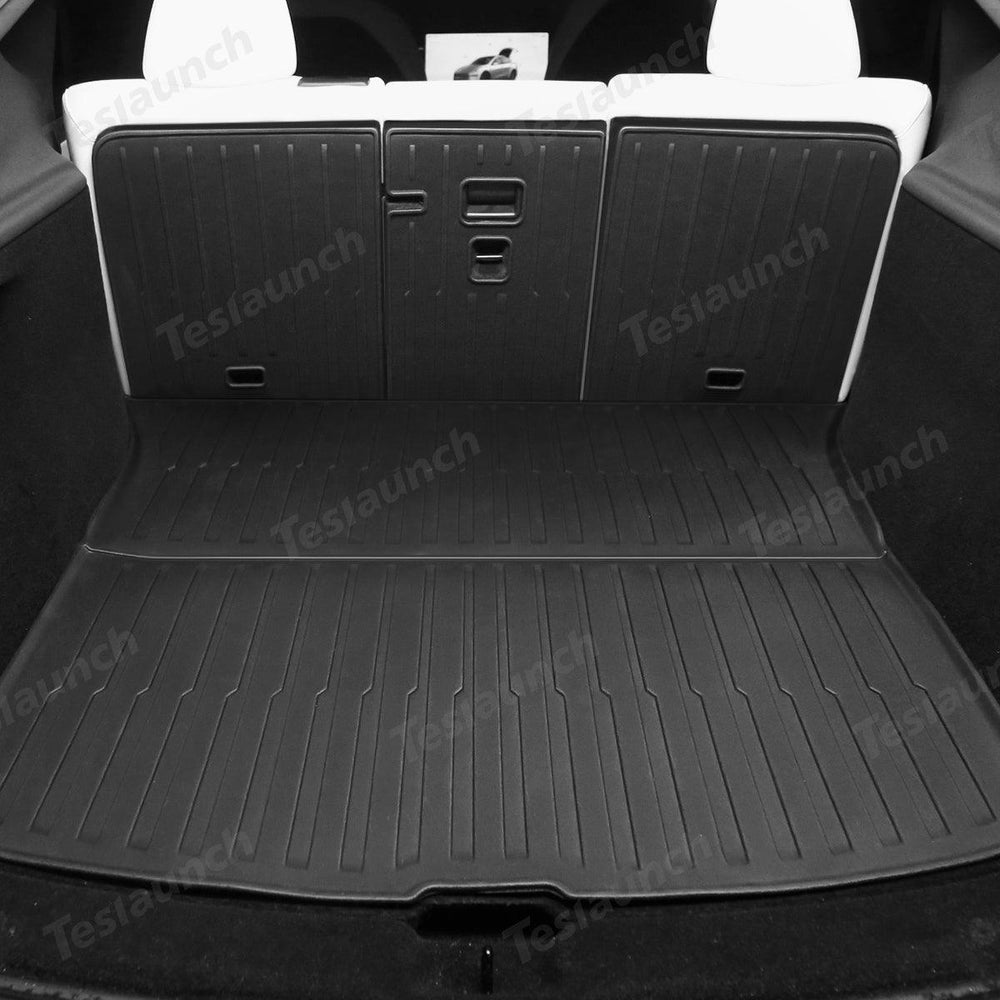 All-Weather TPE Floor Mats & Cargo Liners Set for Tesla Model Y Juniper 2025+ - Evooor