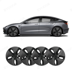 Model 3 18'' Aero Wheels Cover Hubcaps Replacement 4PCS for Tesla (2017-2023) - Evooor