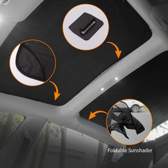 Model 3 Glass Roof / Sunroof Sunshade for Tesla(2017-2020) Sun Visor Accessories - Evooor