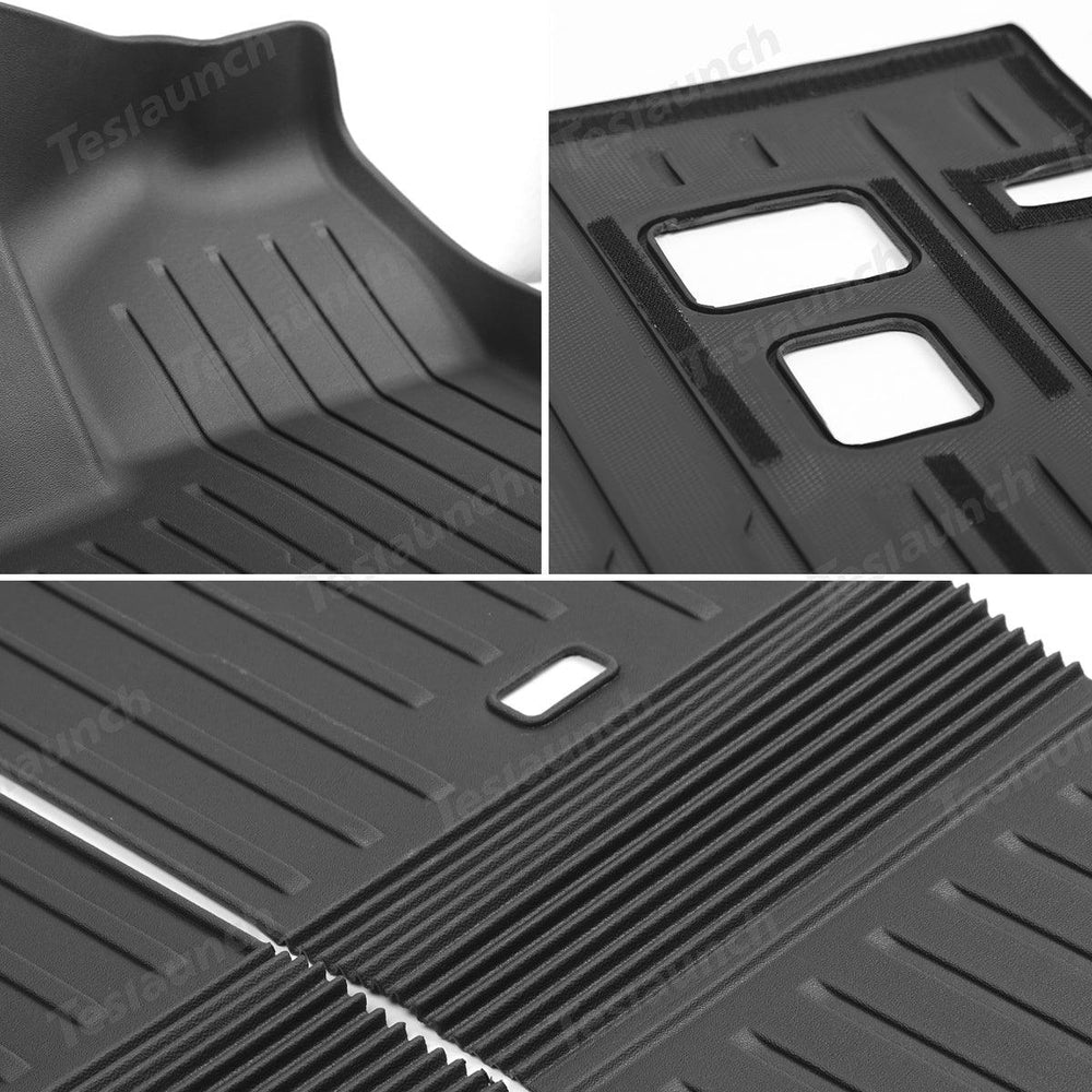 All-Weather TPE Floor Mats & Cargo Liners Set for Tesla Model Y Juniper 2025+ - Evooor