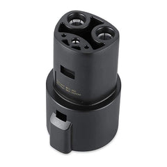 High-Power SAE J1772 to Tesla Charger Adapter for Model S/X/3/Y | 60Amp 250V AC | Level 1-2 Charging Stations | Type 1 Connector, Weatherproof IP54 - Evooor