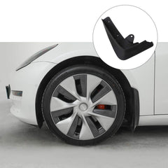 Durable Mud Flaps Set for Tesla Model X - 4 Pieces, Easy Installation (2015-2020) - Evooor