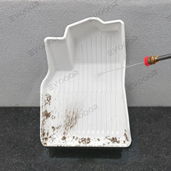 Ensemble de tapis de sol intérieurs et de doublures de coffre Juniper White TPE sur mesure pour Tesla Model Y-Protection imperméable par tous les temps (2025 et ultérieur) Models)
