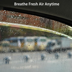 Tesla Model 3/Y Side Window Rain Guards - Set of 4 Weather Deflectors - Evooor