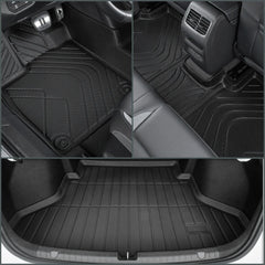 All-Weather TPE Floor Mats & Cargo Liners Set For VW ID.4 2021-2025 - Evooor