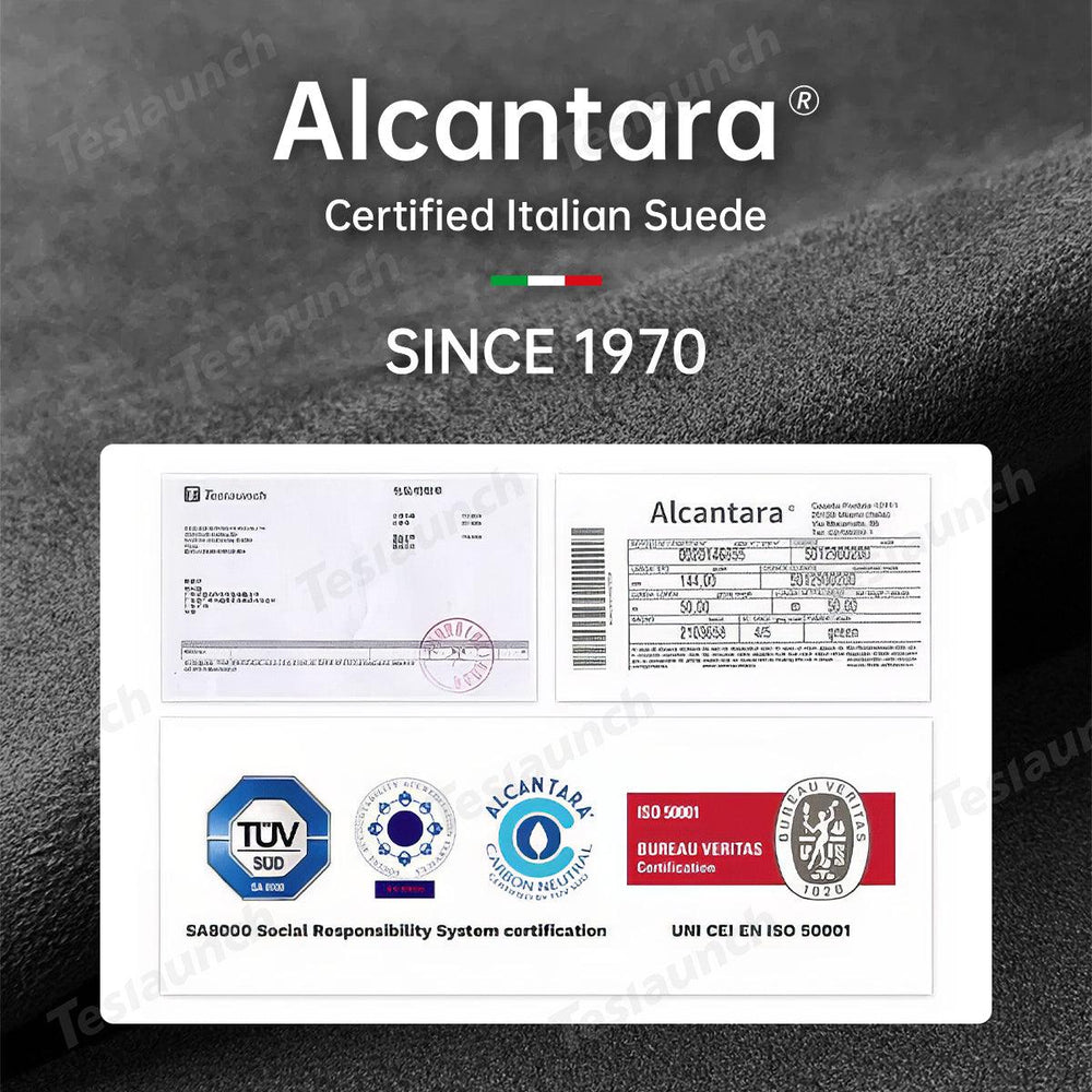 Alcantara Neck Support Pillow for Tesla Model S/X - Evooor