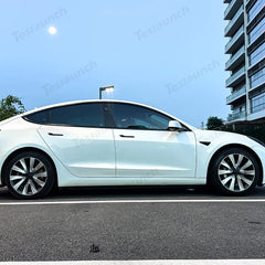 Aero Wheel Covers 18" for Tesla Model 3 (2017-2023) - Sleek Helix 2.0 Design (4-Pack) - Evooor