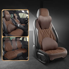 Linen Fabric With Alcantara Seat Cushion For VW ID.3 2021-2025