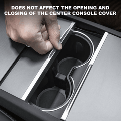 High-Quality Tesla Model 3 Cup Holder Insert for Enhanced Interior Organization - Evooor