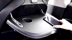 Convenient Folding Rear Seat Table Compatible with Tesla Model Y and Model 3 - Evooor