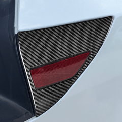 High-Quality Carbon Fiber Charging Port Cap for Tesla Model 3 Highland - 2024+ Compatibility - Evooor