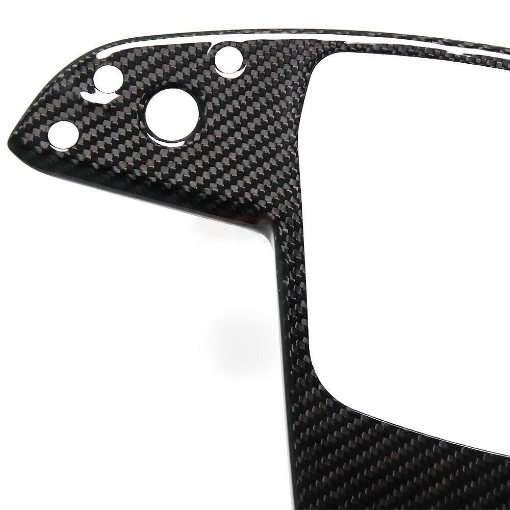 Premium Carbon Fiber Steering Wheel Cover Trim Panel - Compatible with Tesla Model S/X (2021-2024) - Sleek and Durable Upgrade - Evooor