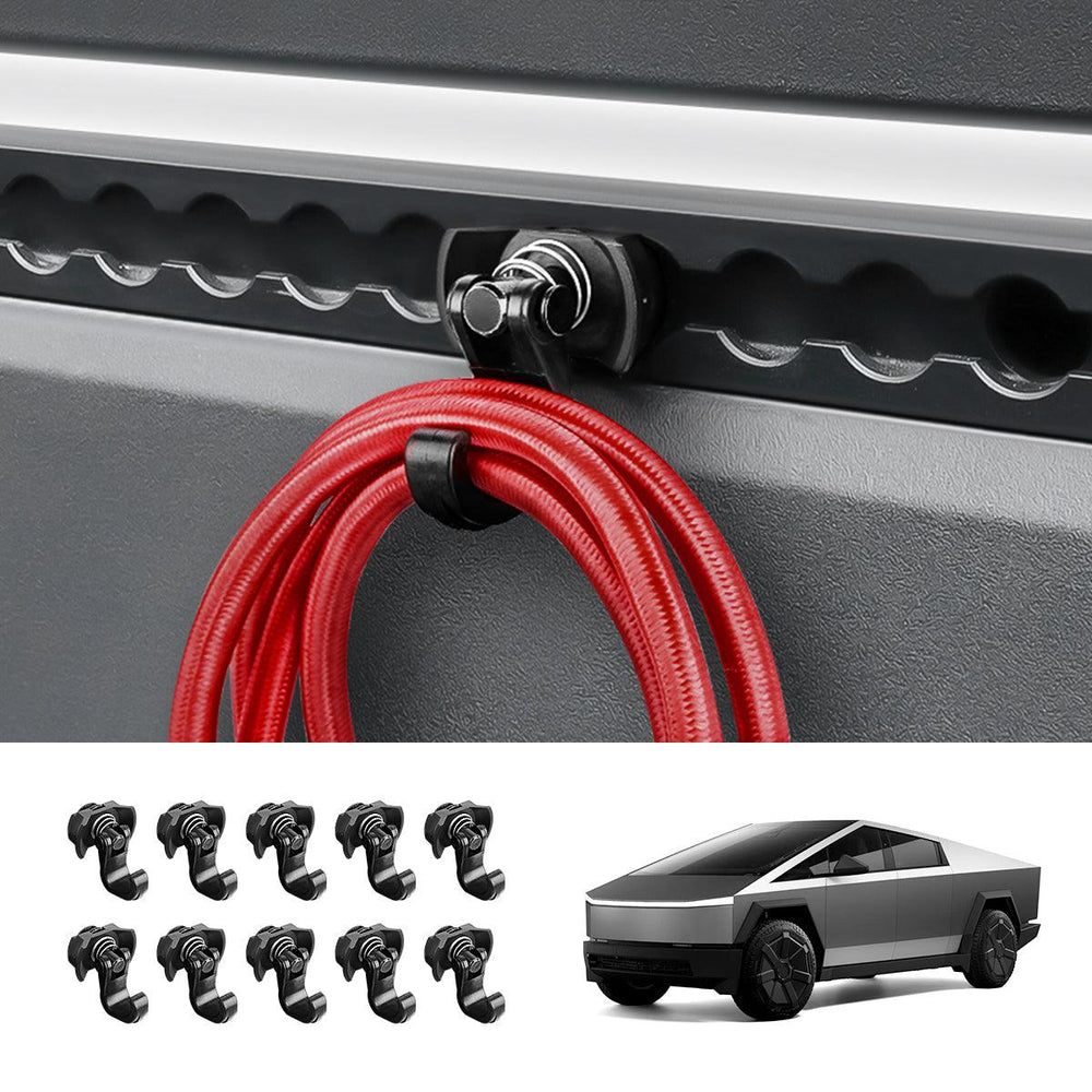 Adjustable L-Track Single Stud Gear Hook for Cybertruck - Evooor