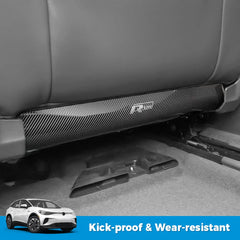 Stainless Steel Seatback Anti-Kick Lower Cover For VW ID.4 2024-2025(2PCS) - Evooor