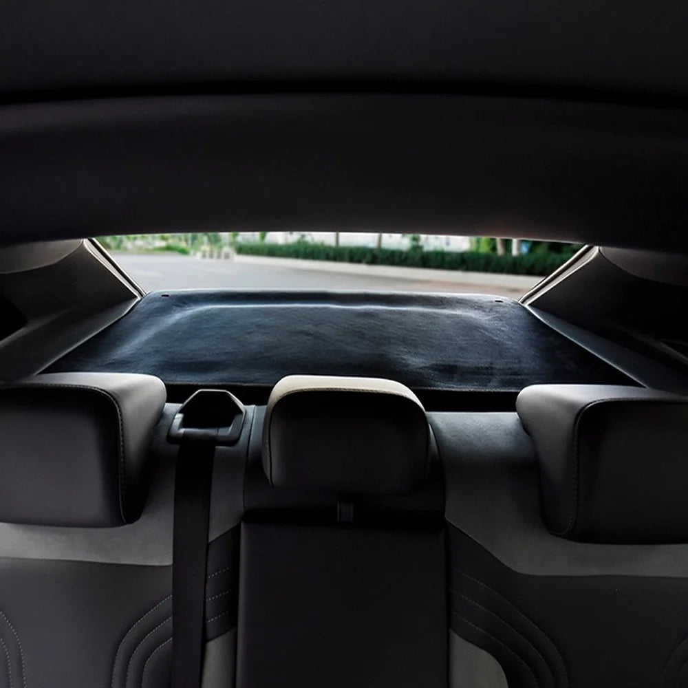 Italian Velvet Rear Window Sunshade Mat For VW ID.4 2021–2025 - Evooor