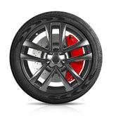 Red Tesla 2021-2023 Model S/X Brake Caliper Covers (4Pcs) - Evooor