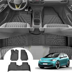 TPE Interior Floor Mats For VW ID.3 2021-2025 - Evooor