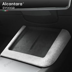 2024 Tesla Model 3 Highland Alcantara Central Control Charging Frame Cover - Evooor