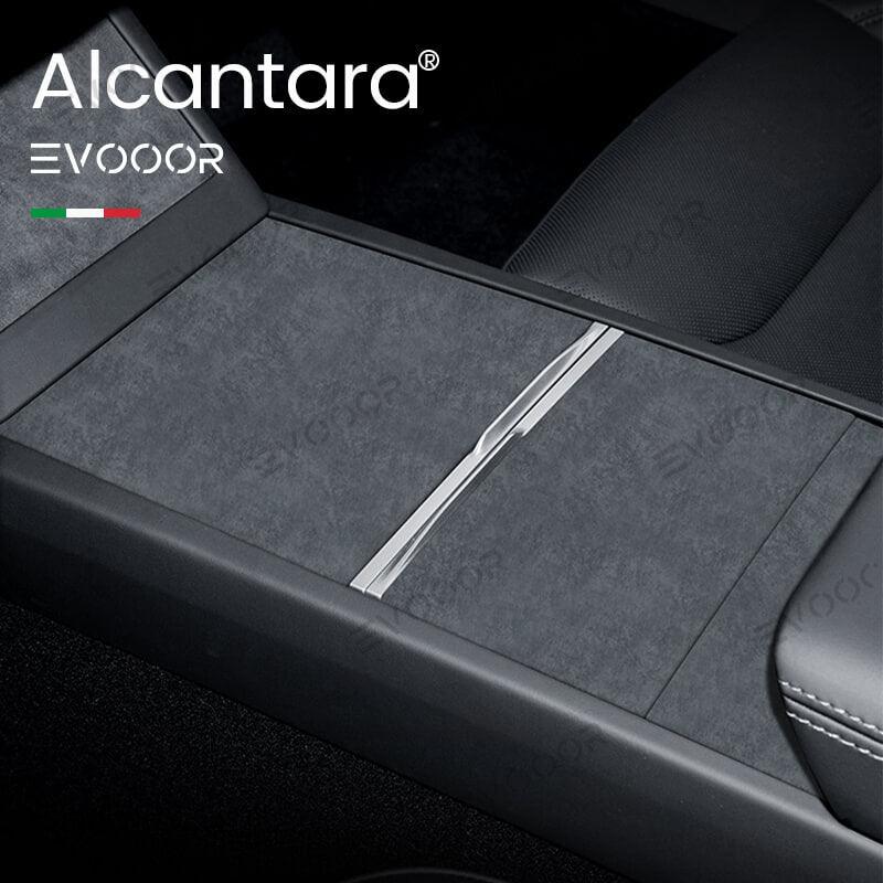 2024 Model 3 Highland Alcantara Center Console Cover For Tesla - Evooor