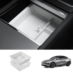 Multi-Functional Center Console Organizer for Tesla Model Y Juniper 2025+ - Evooor