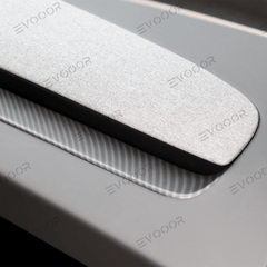 2024 Model 3 Highland Dashboard Cover Segmented Long Decorative Strip (Carbon Fiber Pattern ABS) for Tesla - Evooor