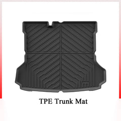Interior TPE Floor Mats For Left-Drive VW ID.4 2021-2025 - Evooor