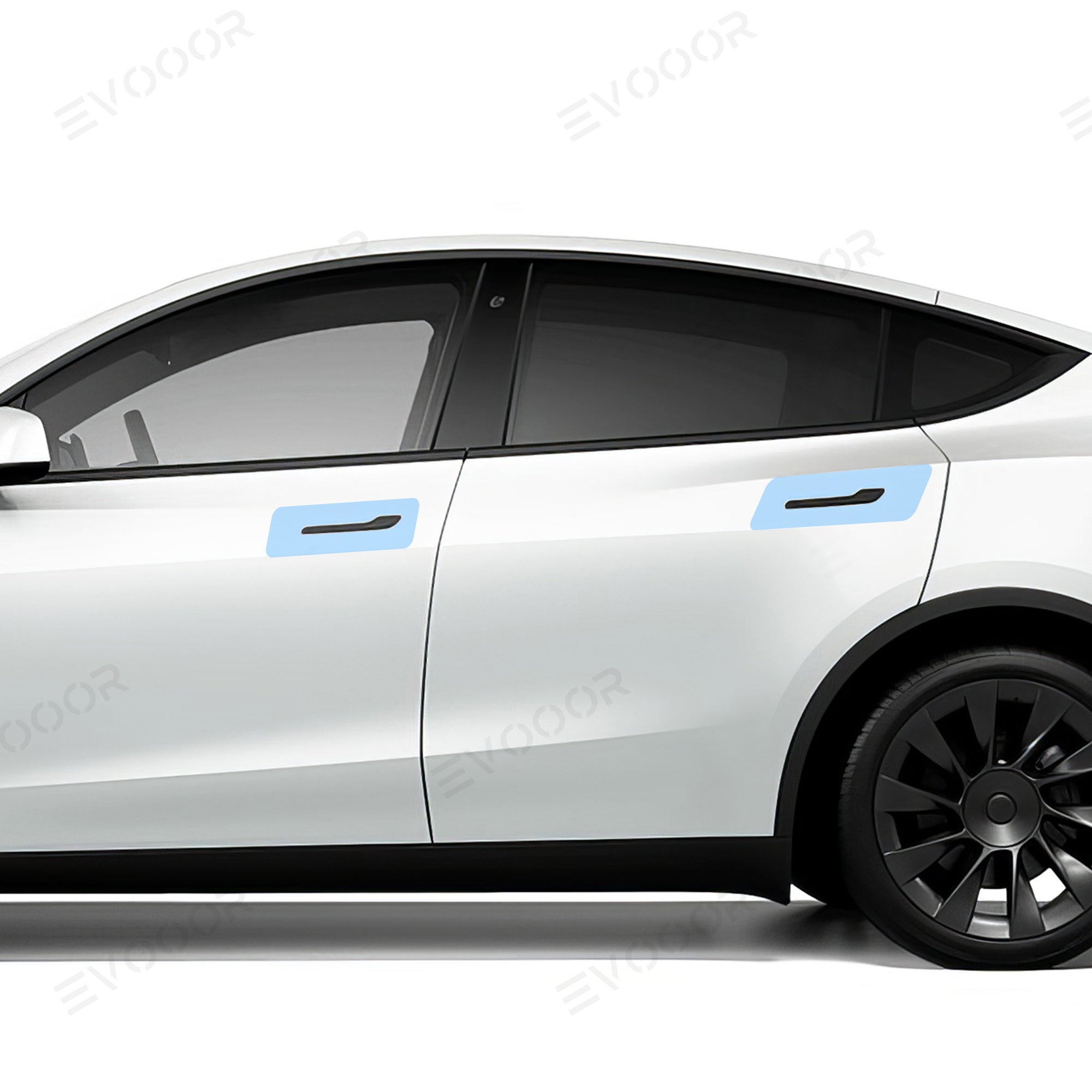 Model Y-Türgriffe, transparente Schutzfolie-PPF für Tesla (2021–2023)