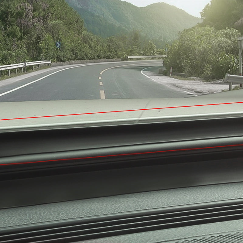 Rubber Dashboard rim Sealing Strip For VW ID.4 2021-2025 - Evooor