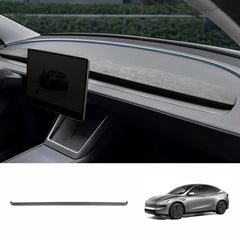 Carbon Fiber Dashboard Vent Trim Upgrade for Tesla Model Y 2025+ – Premium Juniper Finish - Evooor