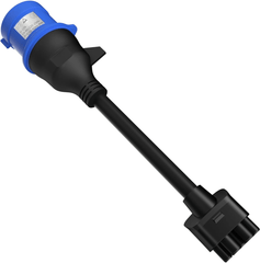 Model S/3/X/Y 3-Pin CEE to Tesla Adapter - 32A EV Charger Extension Cable for Tesla - Evooor