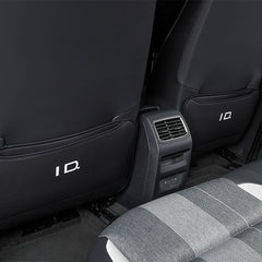 Leather Rear Seat Back Anti-Kick Mat For VW ID.4 2021-2025 - Evooor