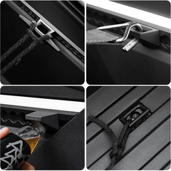 Rear Trunk L-Track Equipment Multi-Function Kit for Cybertruck - Evooor