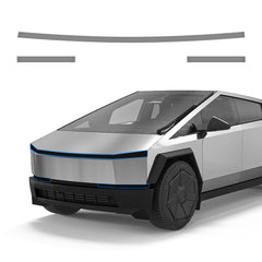 Front Light Bar & Taillight Black Vinyl DIY Wrap Kit for Cybertruck - Evooor