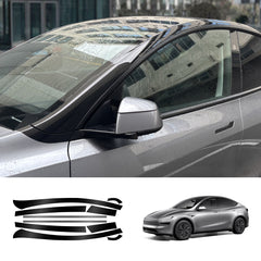 Tesla Model Y Juniper 2025+ TPU Roof Pillar Cover Kit for Easy Removal - Evooor