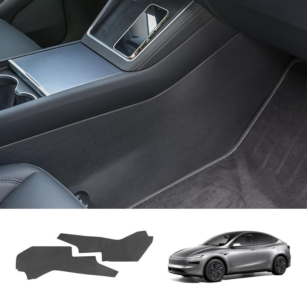 Center Console Side Anti-Kick Mats for Tesla Model Y Juniper 2025+ - Evooor