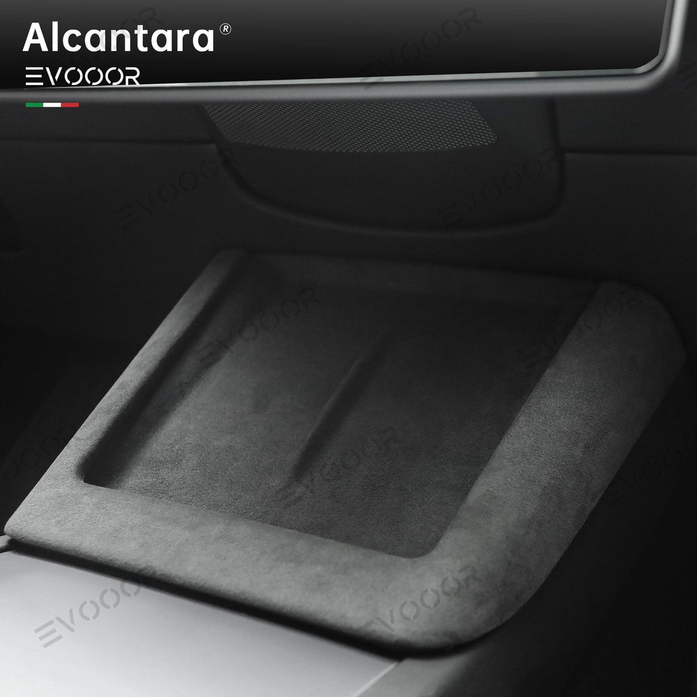 2024 Tesla Model 3 Highland Alcantara Central Control Charging Frame Cover - Evooor