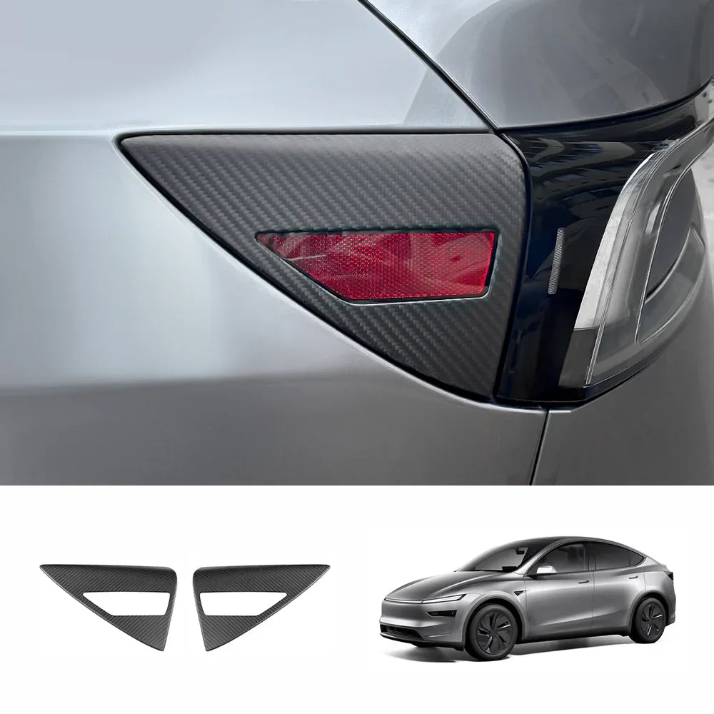 Premium Carbon Fiber Charging Port Cover for Tesla Model Y - Compatible with Juniper 2025 and Beyond - Evooor