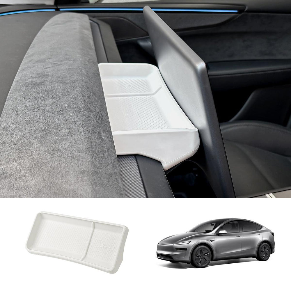 Silicone Dashboard Storage Box for Tesla Model Y Juniper 2025+ - Evooor