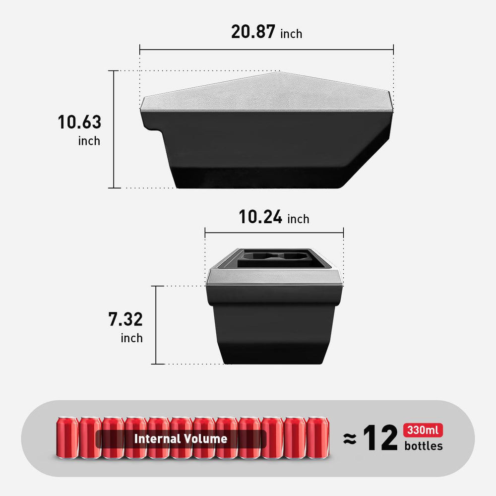 Center Console Floor Organizer for Cybertruck - Evooor