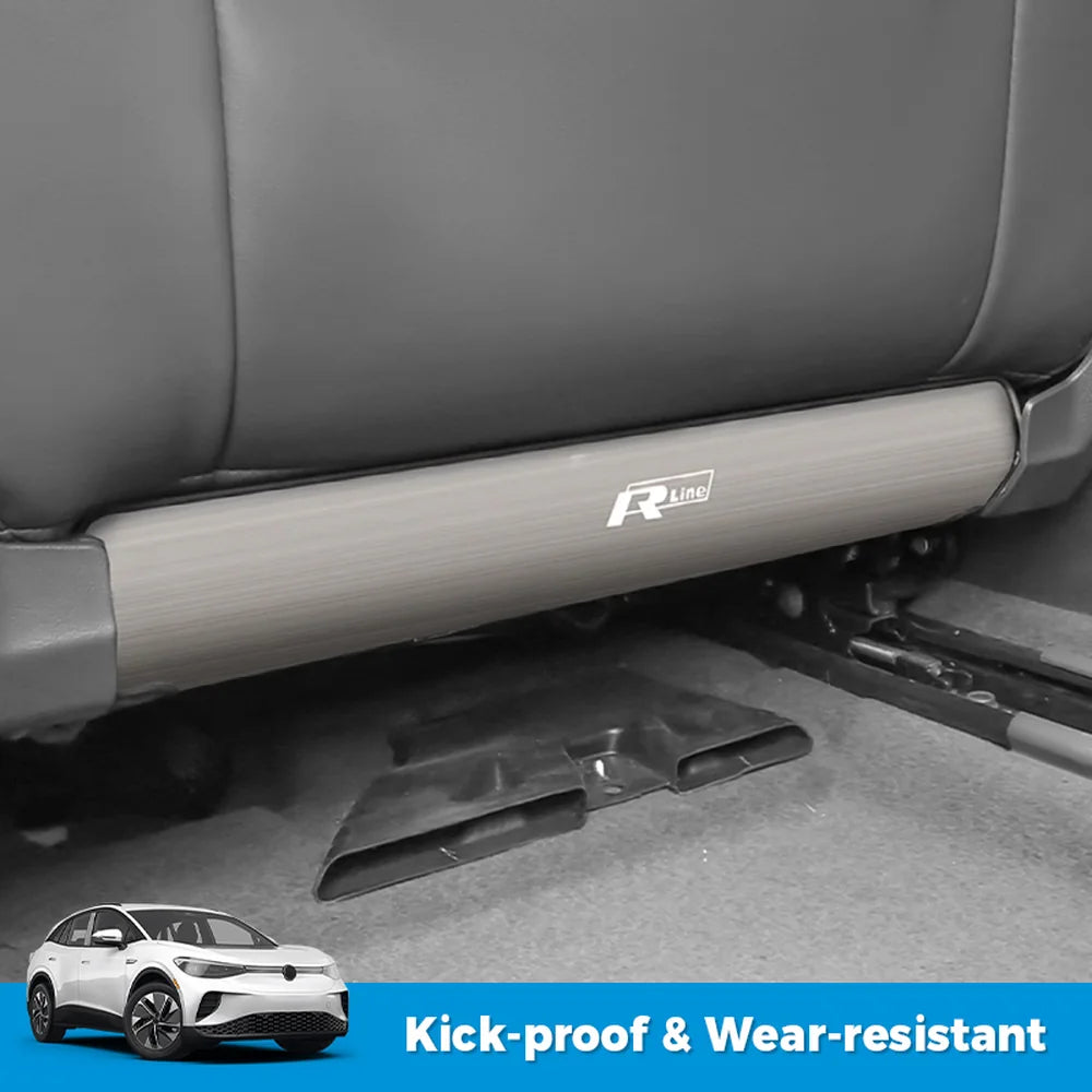 Stainless Steel Seatback Anti-Kick Lower Cover For VW ID.4 2024-2025(2PCS) - Evooor
