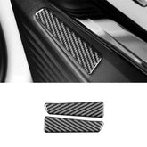 Carbon Fiber Front Door Interior Sticker For VW ID.4 2021+ - Evooor
