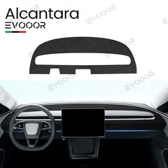 2024 Model 3 Highland Alcantara Dashboard Reflective Stickers For Tesla - Evooor
