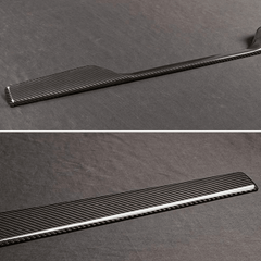High-Quality Carbon Fiber Dashboard Protectors for Tesla Model S/X 2022 and Beyond - Evooor