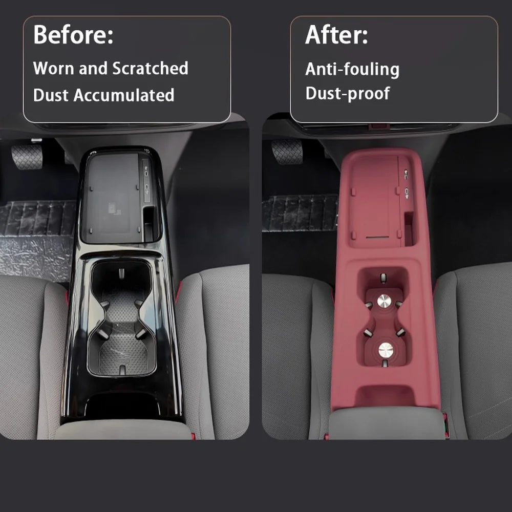 Silicone Center Console Full-coverd Protective Pad For VW ID.3 2025-2026 - Evooor